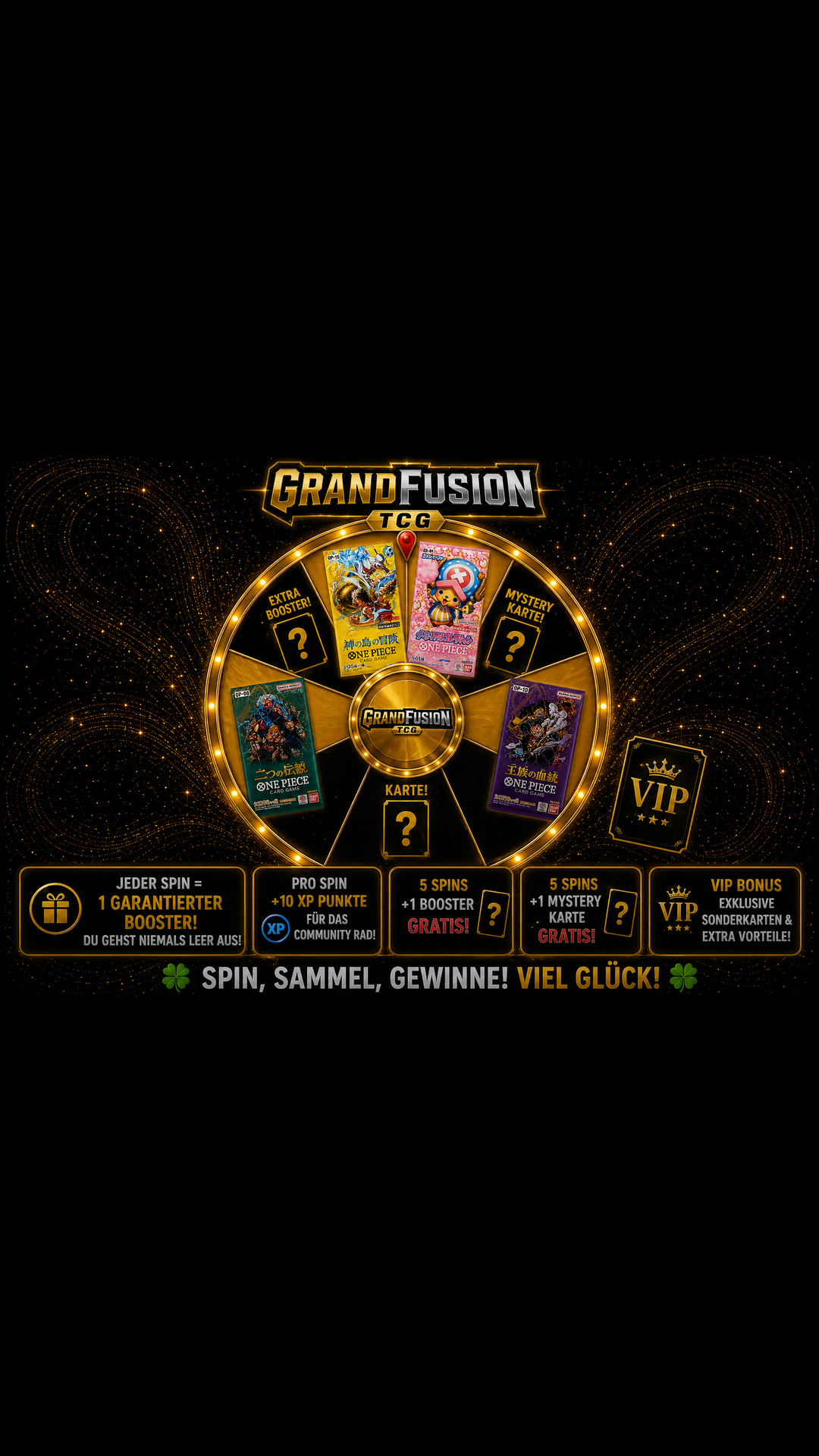 1 Spin Mystery TCG Pack – One Piece Random Cards |